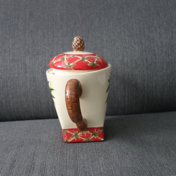 Handpainted Exclusive Pacific Rim China Tea Pot - Picture 3 of 16